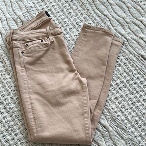Vince Tan Skinny Jeans with Slim Fit